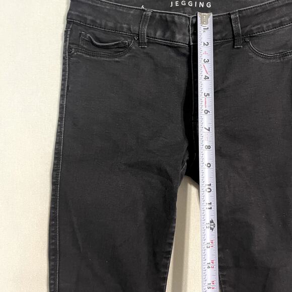 The Jegging Women's Black Mid-Rise Ankle Skinny Jeans - Size 4 - Picture 8 of 9